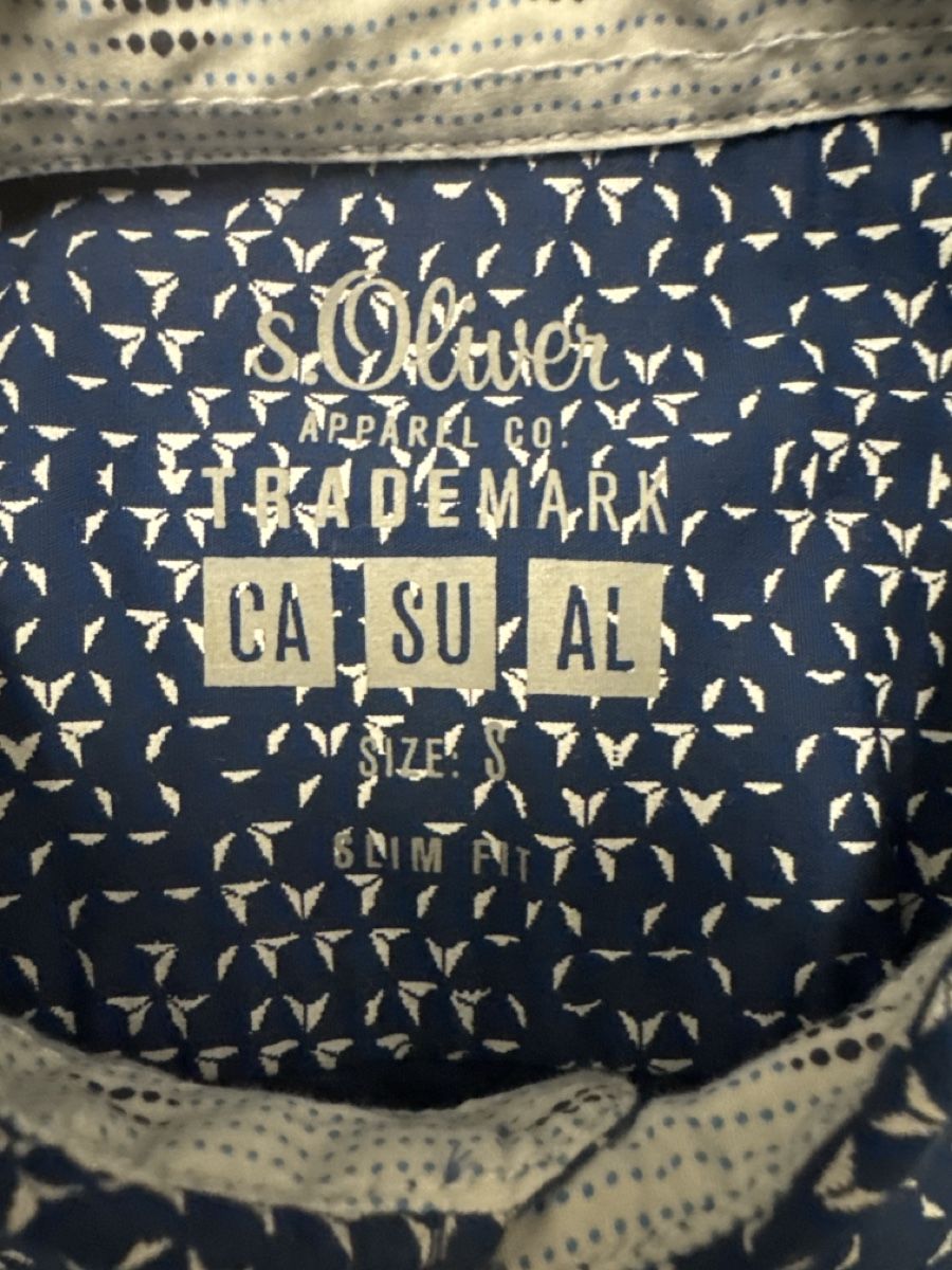 S.Oliver Camicie: S.Oliver Hemd, Gr. S, Slim Fit, Baumwolle – Nuovo (secondo la descrizione) da Kollbrunn venduto da Frma18 2
