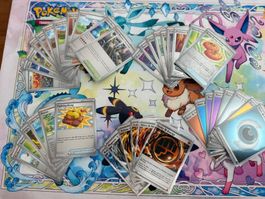 Pokemon FOIL Trainer&Energy cards new in sleeves engl.