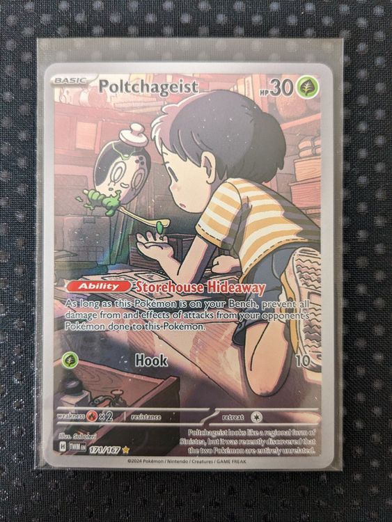 Pokémon Twilight Masquerade - Poltchageist 171/167 ( EN ) (Neu (gemäss ...