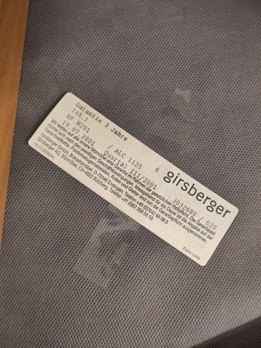 Girsberger Set di tavolo e panche: Girsberger Esstisch und Stühle 6er Set – Usato da Pratteln venduto da Cartonsducoeur_bl 2