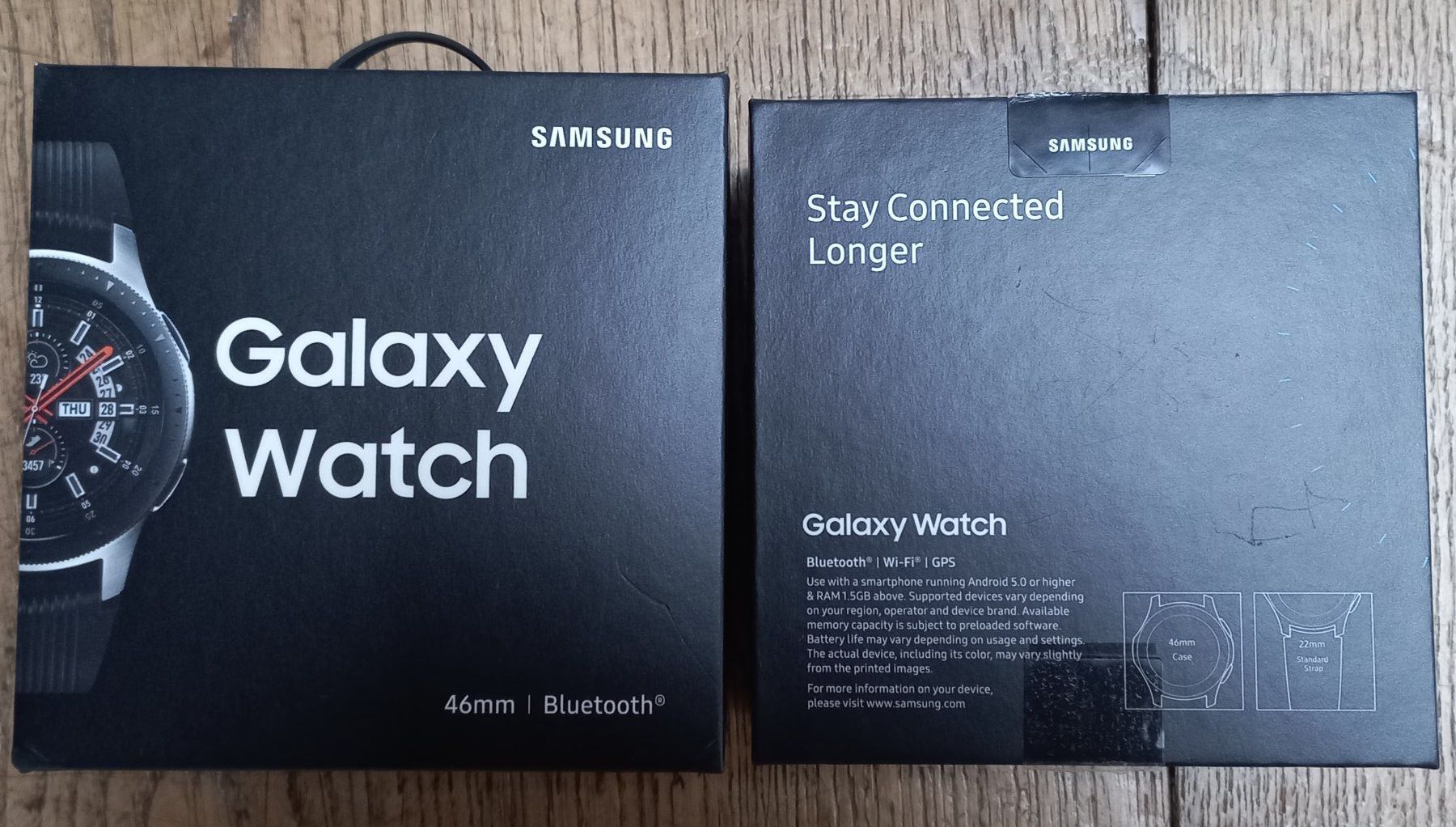 Samsung Smartwatch: Samsung Galaxy Watch mit Ladeschale – Usato da Oberkirch LU venduto da Renntiger0 5