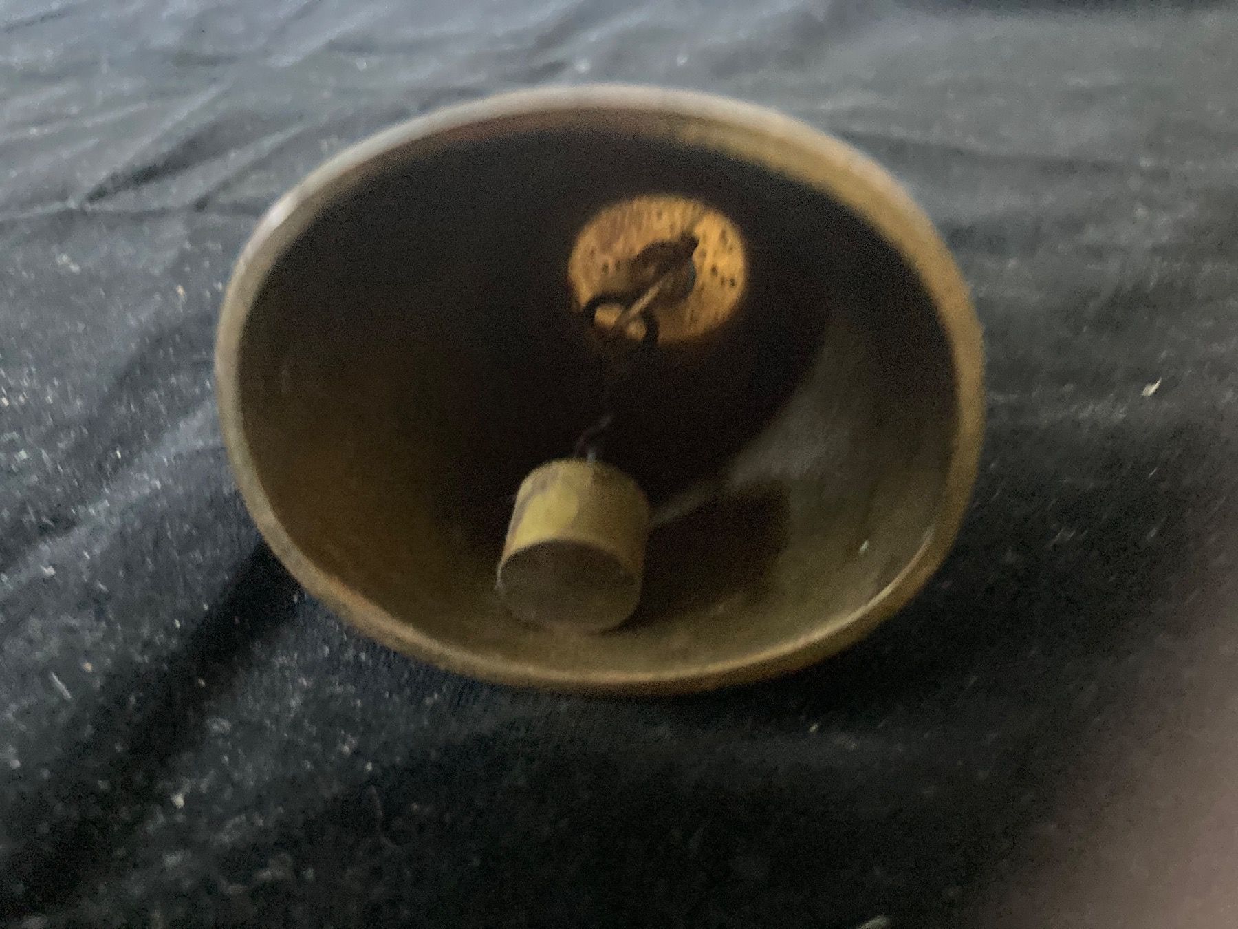 Campanacci mucche: Tisch - Glocke aus Bronze oder Messing – Usato da Zürich venduto da Chaeffeler 2