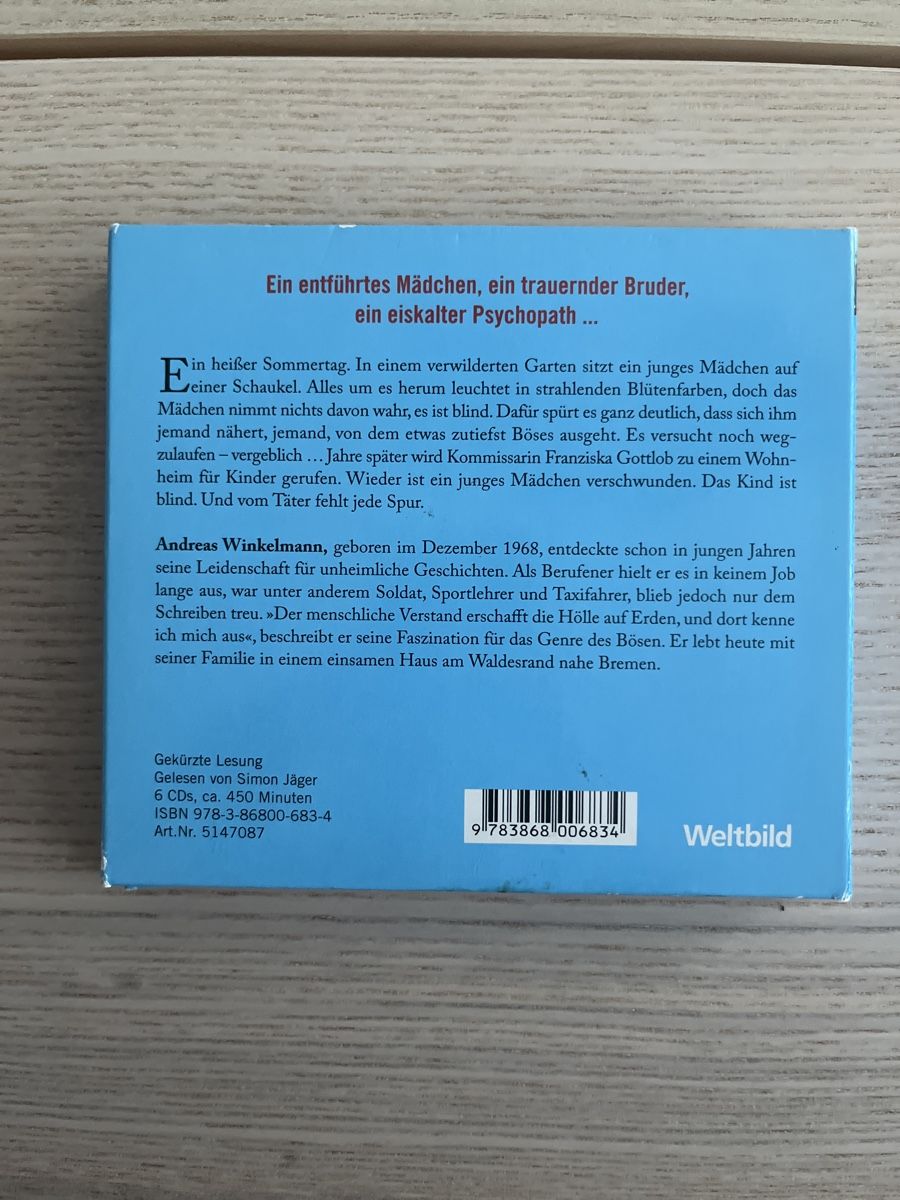 Audiolibri: Hörbuch: Blinder Instinkt - Andreas Winkelmann – Usato da Olten venduto da Sime33 1