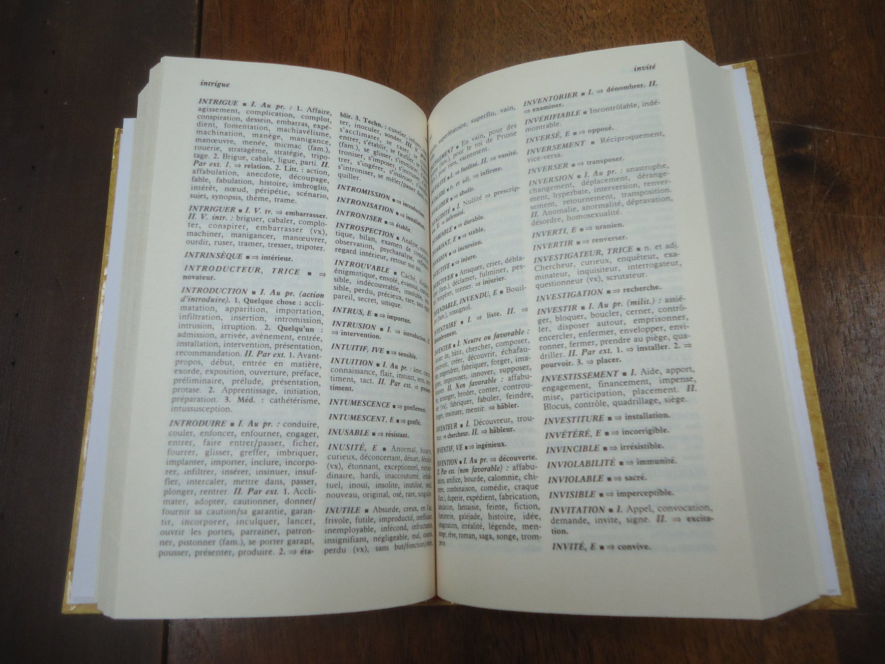 Libri: Dictionnaire des synonymes – Usato da Vessy venduto da mafabe 2