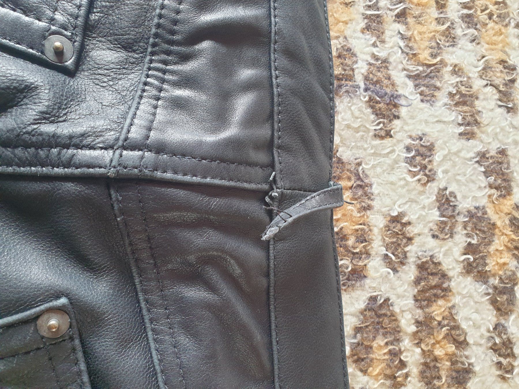 Hosen: Gefütterte Lederhose Grösse 32 – Gebraucht aus Maur von Michiz3 2