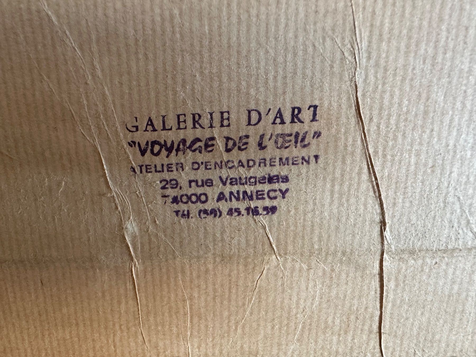 Dipinti: Aquarelle signée S Carron – Usato da Lausanne venduto da artnouveau04 6