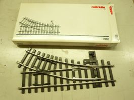 MÄRKLIN SPUR 1 WEICHE RECHTS 5966 NEUWERTIG ODER NEU IN OVP