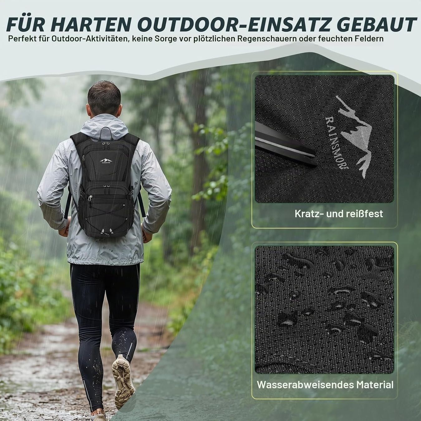 Zaini: Trinkrucksack mit 2 L Trinkblase leichtes Trinksystem – Nuovo e nell'imballaggio originale da Schaffhausen venduto da schwizerchaes 5