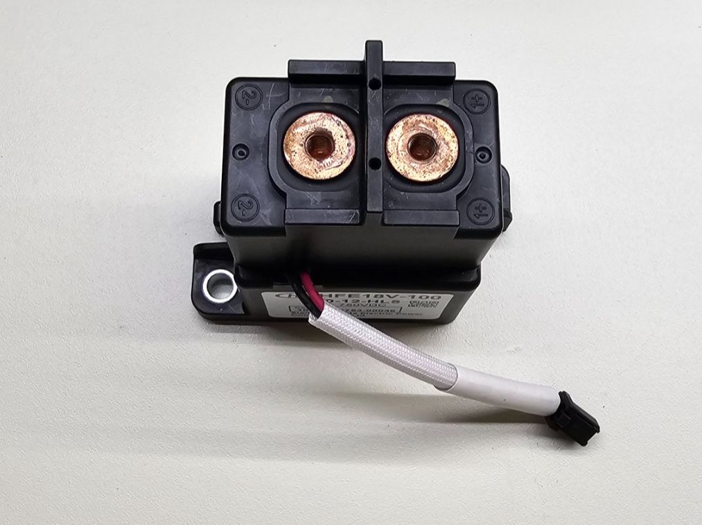 Elektronikbauteile: HFE18V-100 Leistungsrelais, 750VDC 100A, – Gebraucht aus Bad Ragaz von bulja333 1