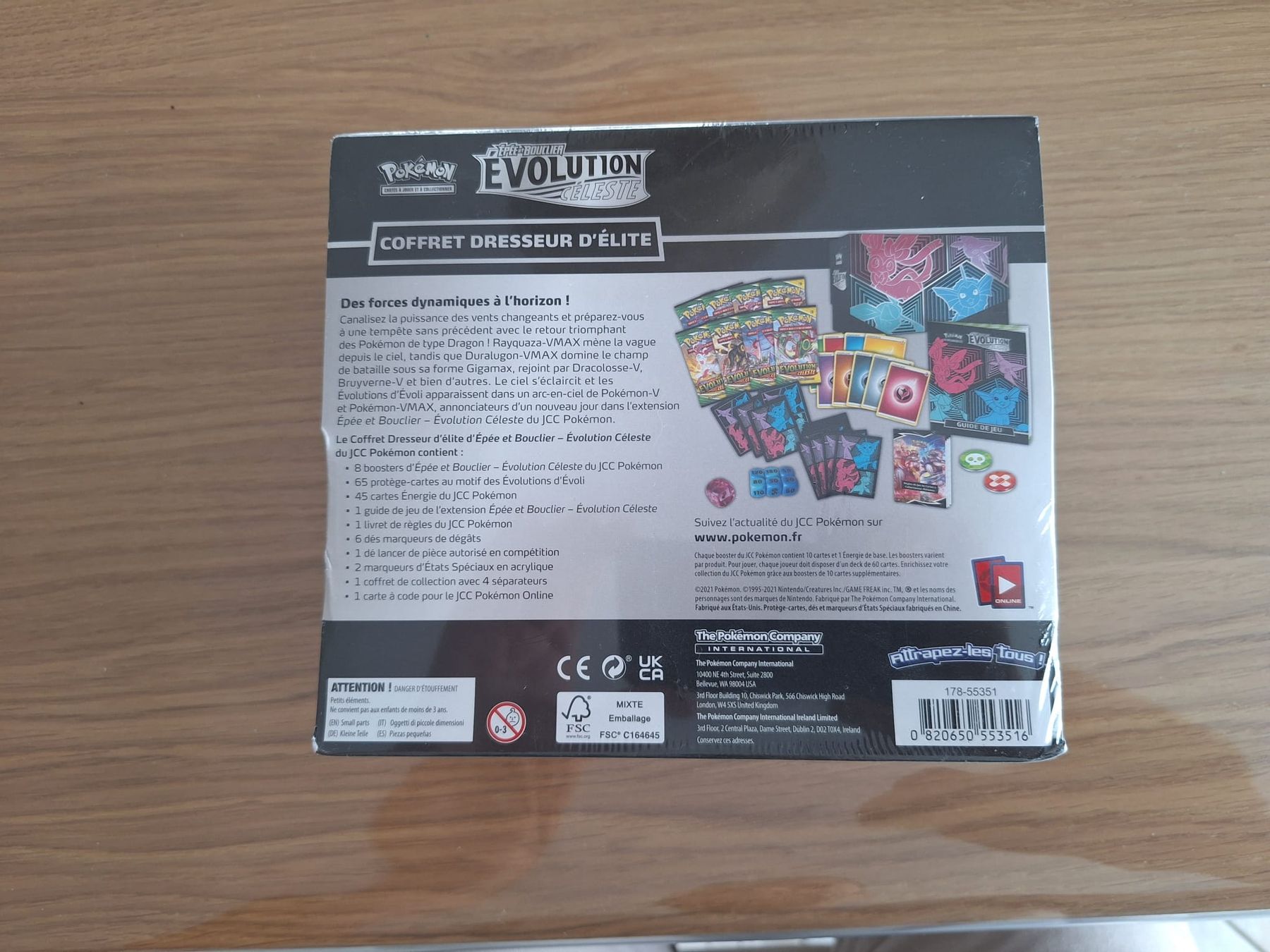 Giochi: Coffret Dresseur d'Élite FR Pokémon Évolution céleste neuf. – Nuovo e nell'imballaggio originale da Les Brenets venduto da Albertlevertt 1