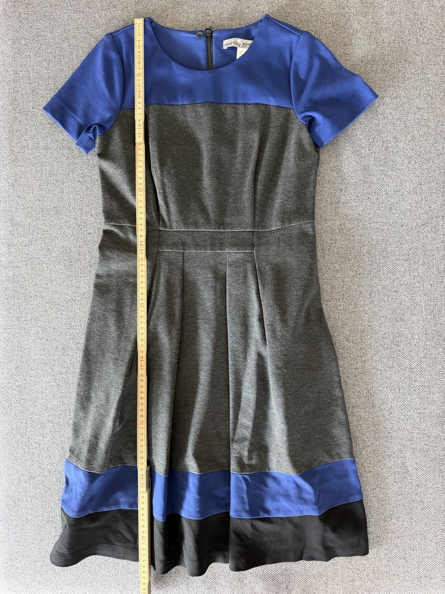 Vestiti: Kleid 34 blau/grau/schwarz – Usato da Kloten venduto da QKL9R 1