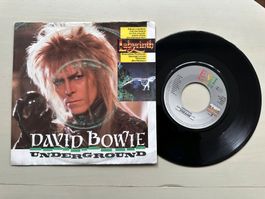 DAVID BOWIE tolle Underground Single Kult Labyrinth