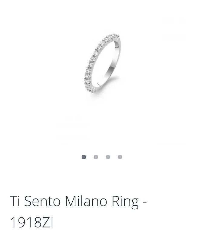 Anelli: Ti Sento Fingerring 16 mm Durchmesser – Usato da Wettingen venduto da Suzanne015