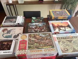 17 puzzles art et divers 