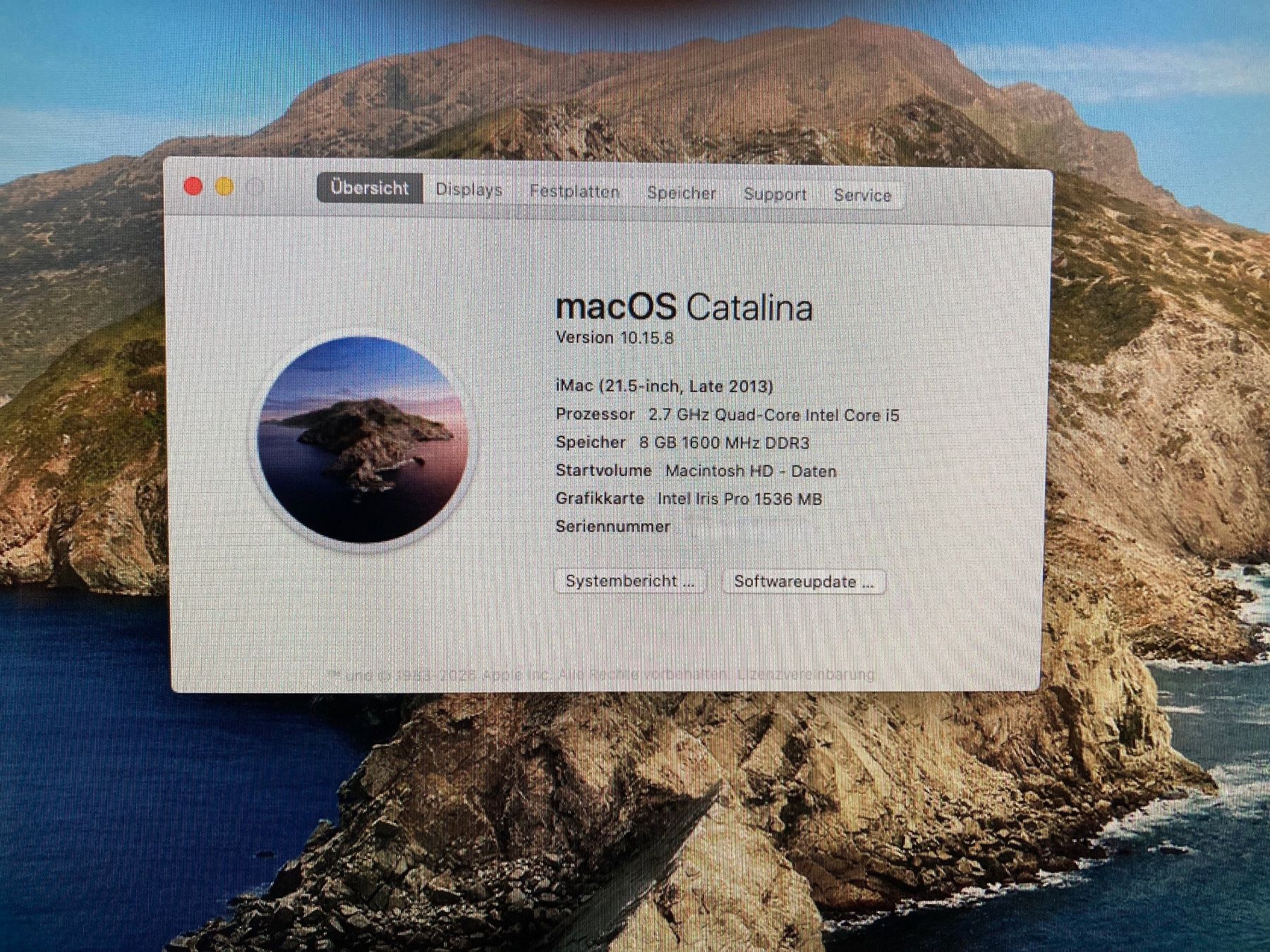 Apple PCs: IMac 21.5 inch, Late 2013, 2.7 GHz – D'occasion à Zürich par andres191 2