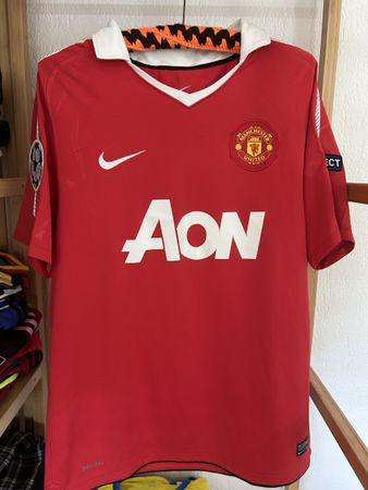 Maillot Manchester United AON, taille XL, saison 2010/2011