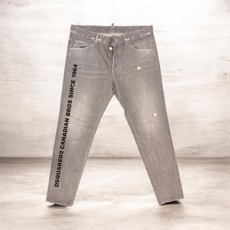 DSquared2 Jeans Grau Gr. 46 Top Zustand Perfekt für Frühling