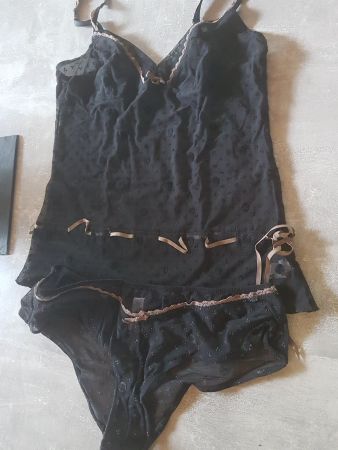 Duo caraco et culotte taille 36 marque Etam
