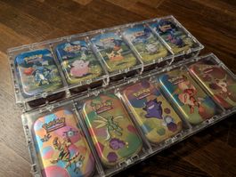 Pokémon Mini Tin Display Collection (Empty) - Ascended + 151