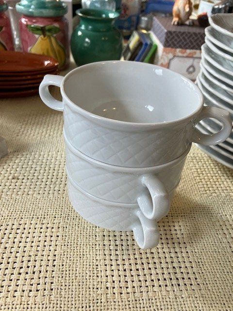 Ikea Suppen-Teller Set, 3 Stück, weiss, Durchmesser 21 cm (Gebraucht) in Halten für CHF 3 – mit Lieferung auf Ricardo kaufen