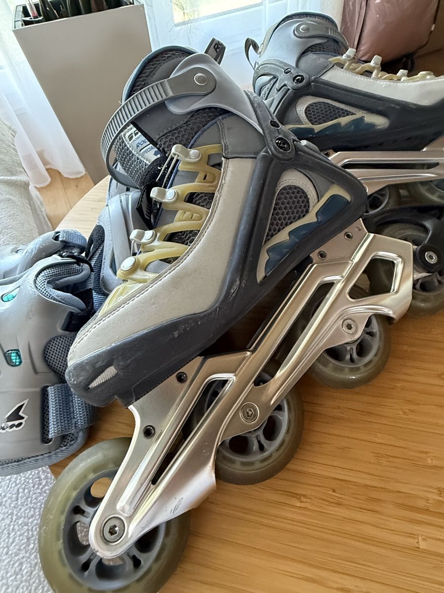 Altri accessori: Top Rollerblade Aero 10 Inline Skates Gr. 37 + Protektoren S – Usato da Zürich venduto da Elena_8 2