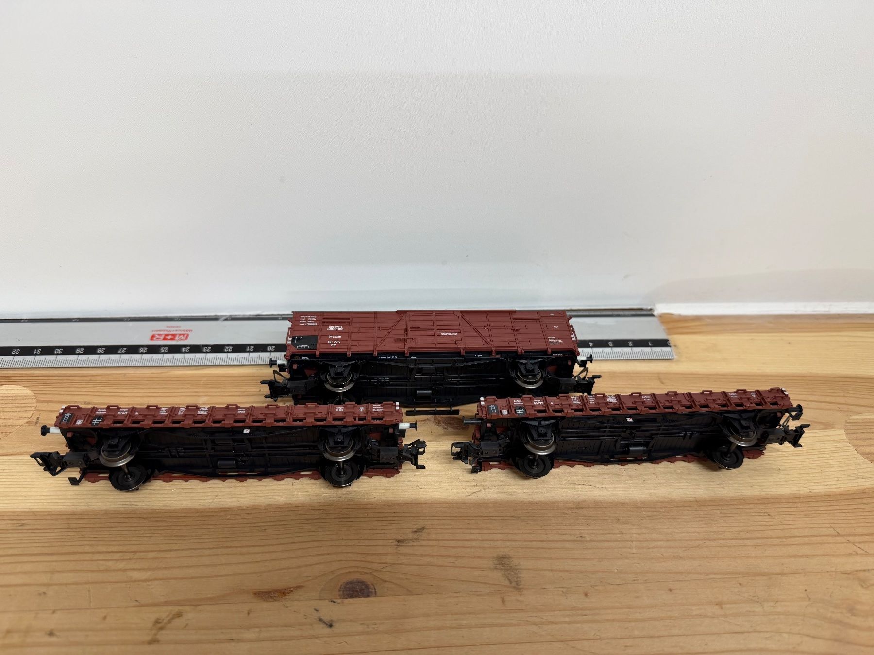 Märklin Modellini di ferrovie: Märklin 46401 Güterwagen-Set DRG – Usato da Büsserach venduto da ModellbahnDepot 4