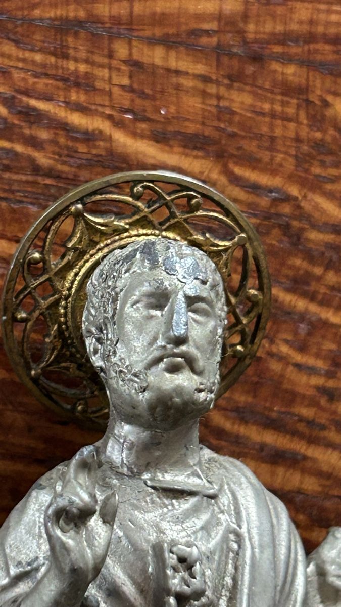 Statuette: Petrus Rom Souvenir um 1930 – Usato da Riedholz venduto da Frettchen63 5
