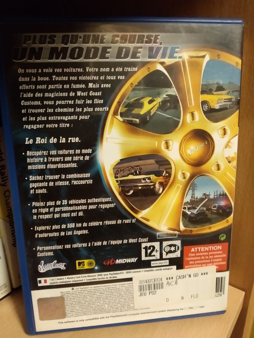 Sony Spiele: PlayStation 2 - PS2 - La Rush (FR) – Gebraucht aus Fribourg von PastGame 1