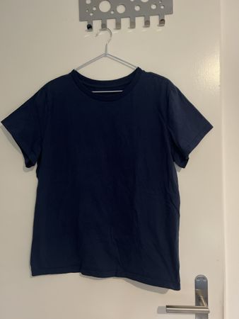 Dunkelblaues T-Shirt Grösse XL 100% Baumwolle