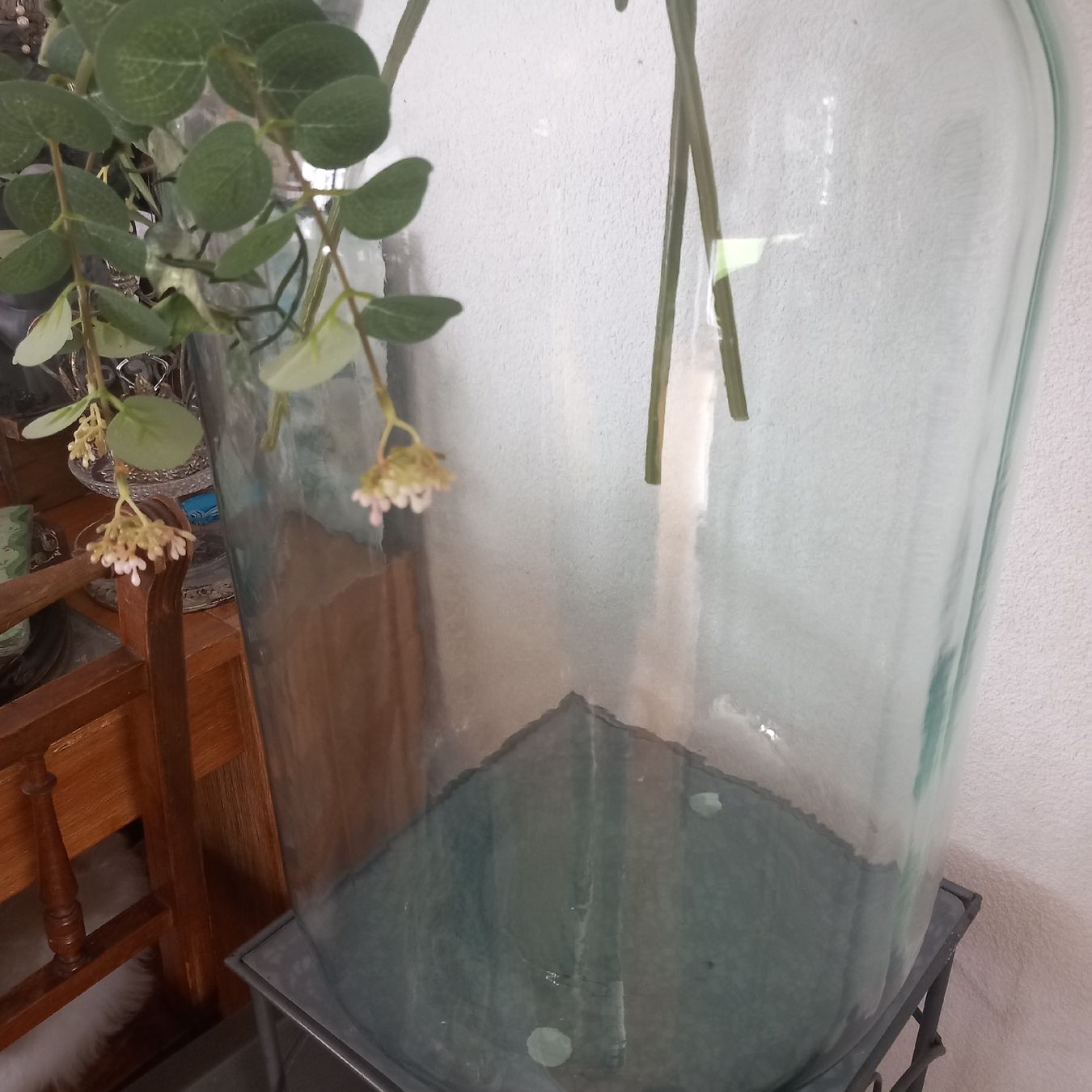 Vasi & Recipienti: XL Flaschen Bodenvase aus Glas , / H- 67cm. – Usato da Aegerten venduto da gismolini 5