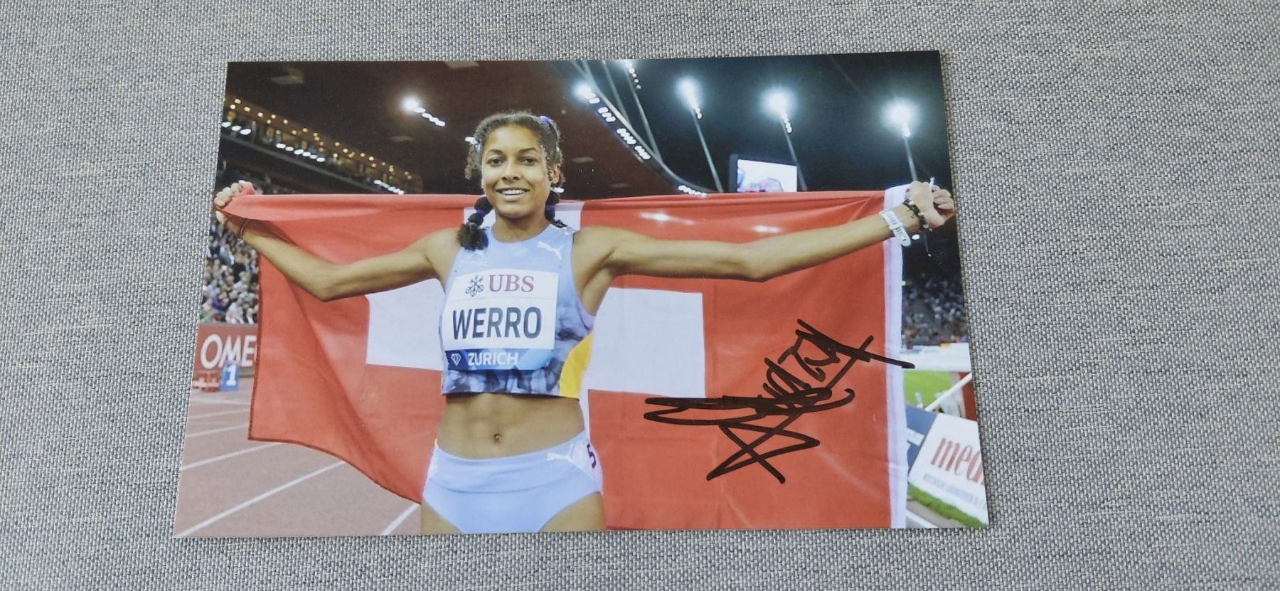Autogramme: Autogramm Audrey Werro – Gebraucht aus Schmerikon von Olympia04