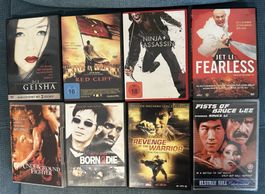 8 DVD Eastern / Martial Art - Movie