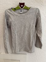 Petit Bateau Langarmshirt Grau 116cm