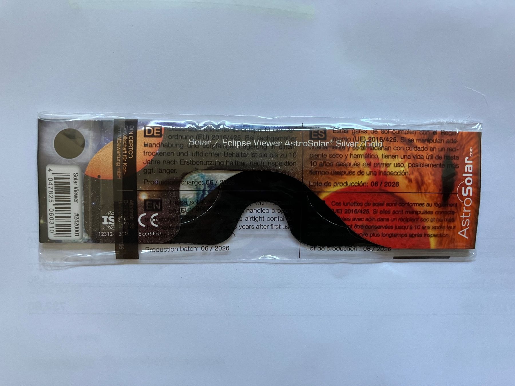 Occhiali & Lenti: Sonnenfinsternis Schutzbrille – Nuovo e nell'imballaggio originale da Oberwil-Lieli venduto da Furniture 1