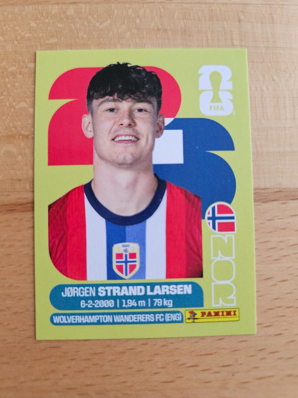 Panini Carte collezionabili: Panini WM 2026 NOR 18 – Nuovo (secondo la descrizione) da Winterthur venduto da melac