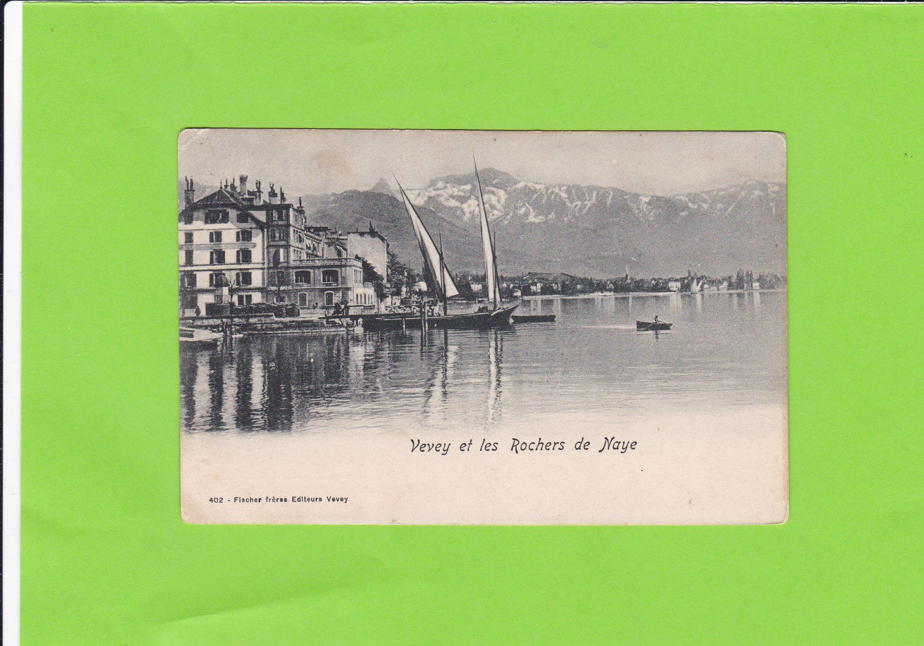 Cartoline postali: Vevey – Usato da St. Peterzell venduto da neckertal