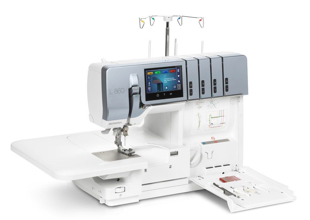 Bernina Macchine da cucire: Bernina Overlock L860 – Nuovo e nell'imballaggio originale da Bülach venduto da topnaehmaschinen 1