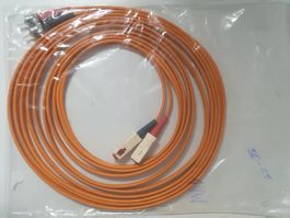 LWL-Patchkabel Glasfaserkabel SC-ST SC - ST Duplex, 4 m 4m