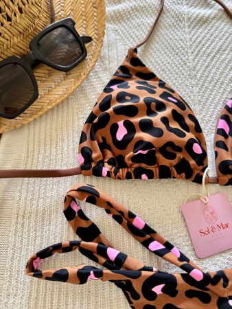 💥LAST CHANCE! Bikini Leo Print Gr. S - Gratis Versand - NEU
