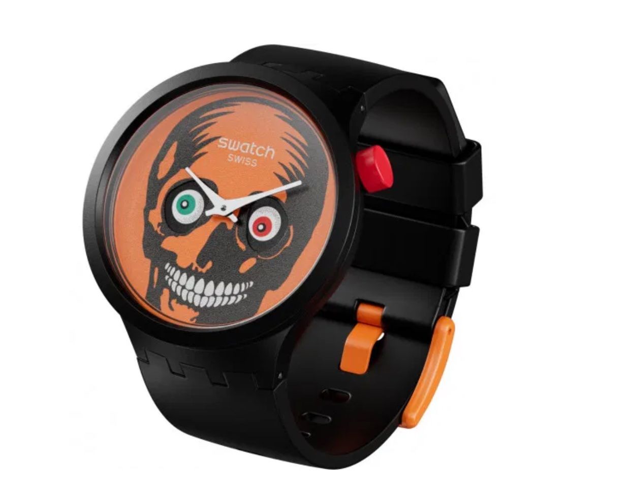 Swatch Orologi: Swatch It's a spooky time - SB03B700 – Nuovo e nell'imballaggio originale da Moudon venduto da LeCollectionneur 3