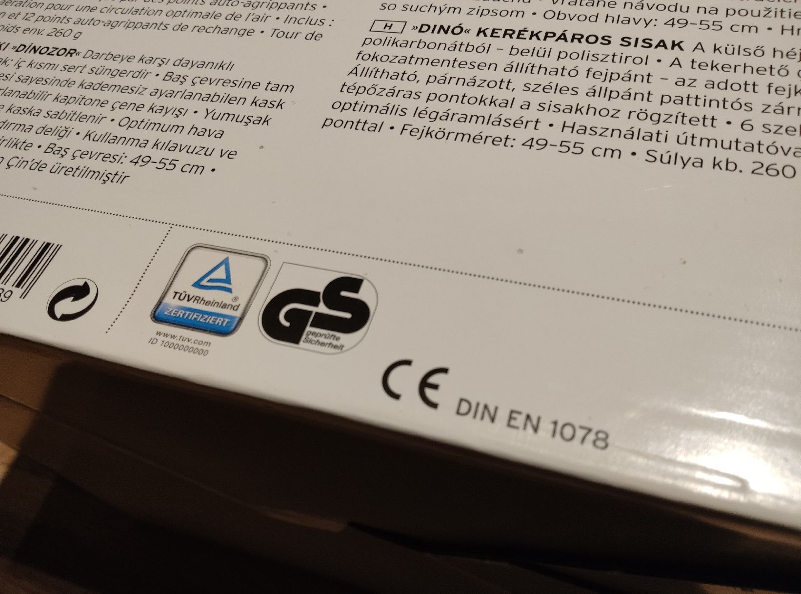 Caschi: Kinder-Velohelm "Dinosaurier" - neu und originalverpackt – Nuovo e nell'imballaggio originale da Zofingen venduto da Justice79 6