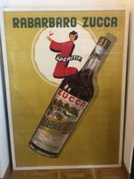 Rabarbaro Zucca Werbeplakat