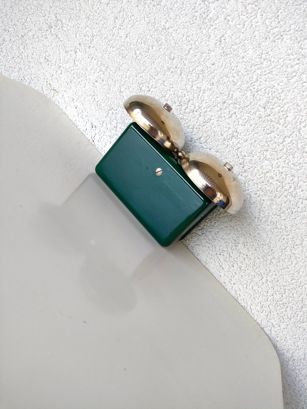Telefoni: Dekorative Klingel zu Wandtelefon grün – Usato da Dietikon venduto da Tucumano1981