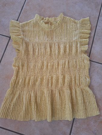 Shirt verspielt hellgelb