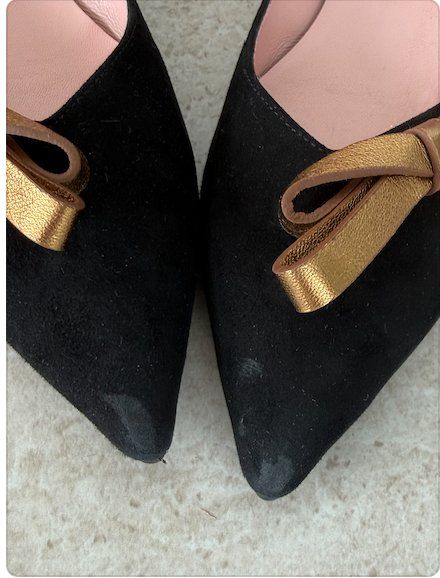 Scarpe da donna: Pretty Ballerinas mit Bronze Mäscheli Grösse 40 – Usato da Brig venduto da clo_8qjr 5