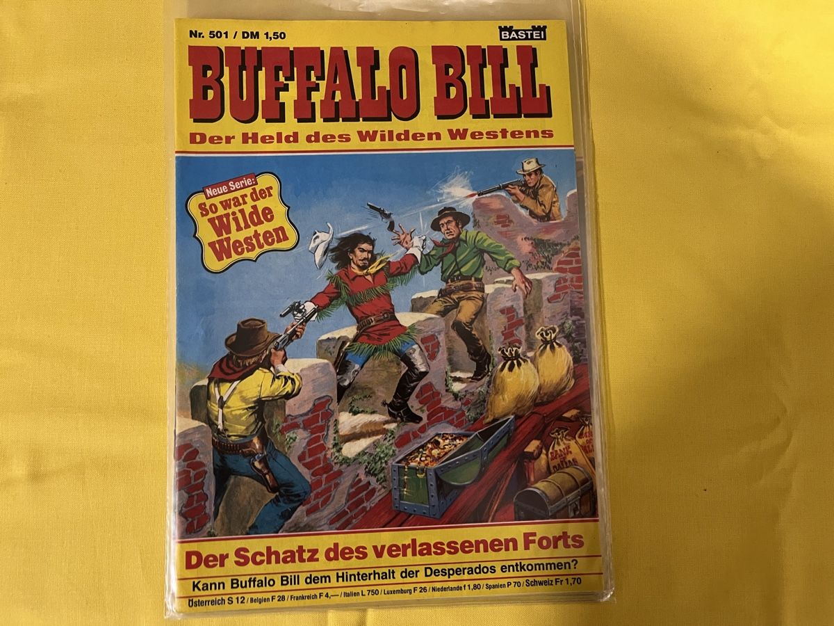 Comics: Buffalo Bill. Nr. 501, 509, 508 – Gebraucht aus Oberentfelden von kar_sd97 1