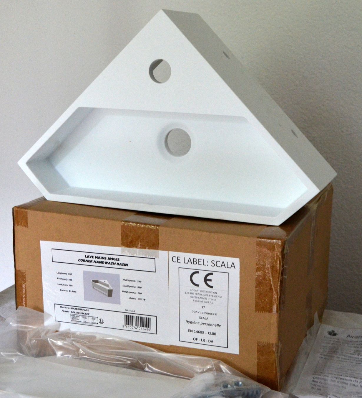 Lavabi & lavandini: Eckwaschbecken / Lave-mains angle – Nuovo (secondo la descrizione) da Collonges venduto da arashee