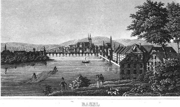 Incisioni: Basel Kupferstich 1836 – Usato da Rafz venduto da Helvet32 1