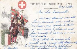 Neuchâtel  NE   -   Tir Fédéral  1 8 9 8