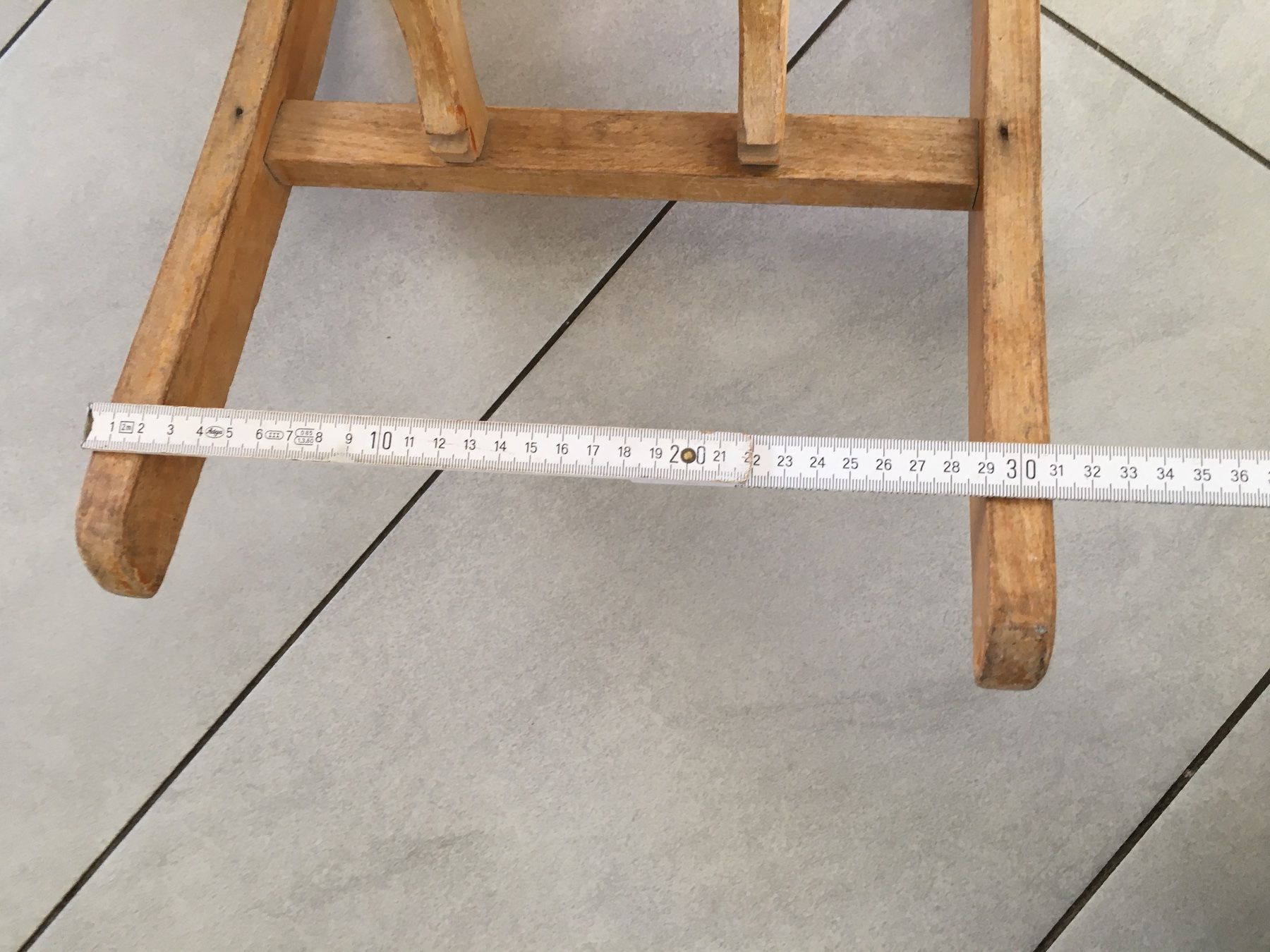 Sonstige Gartenschaukeln: Alte Schaukel Pferd aus Holz. – Gebraucht aus Lanzenhäusern von vic63 8
